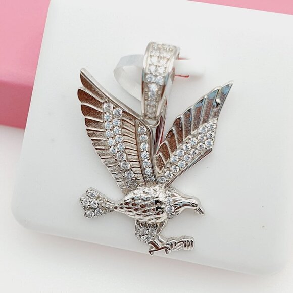 - 925 Sterling Silver Cubic Zirconia Pendant, U19254500 - Picture 2 of 11